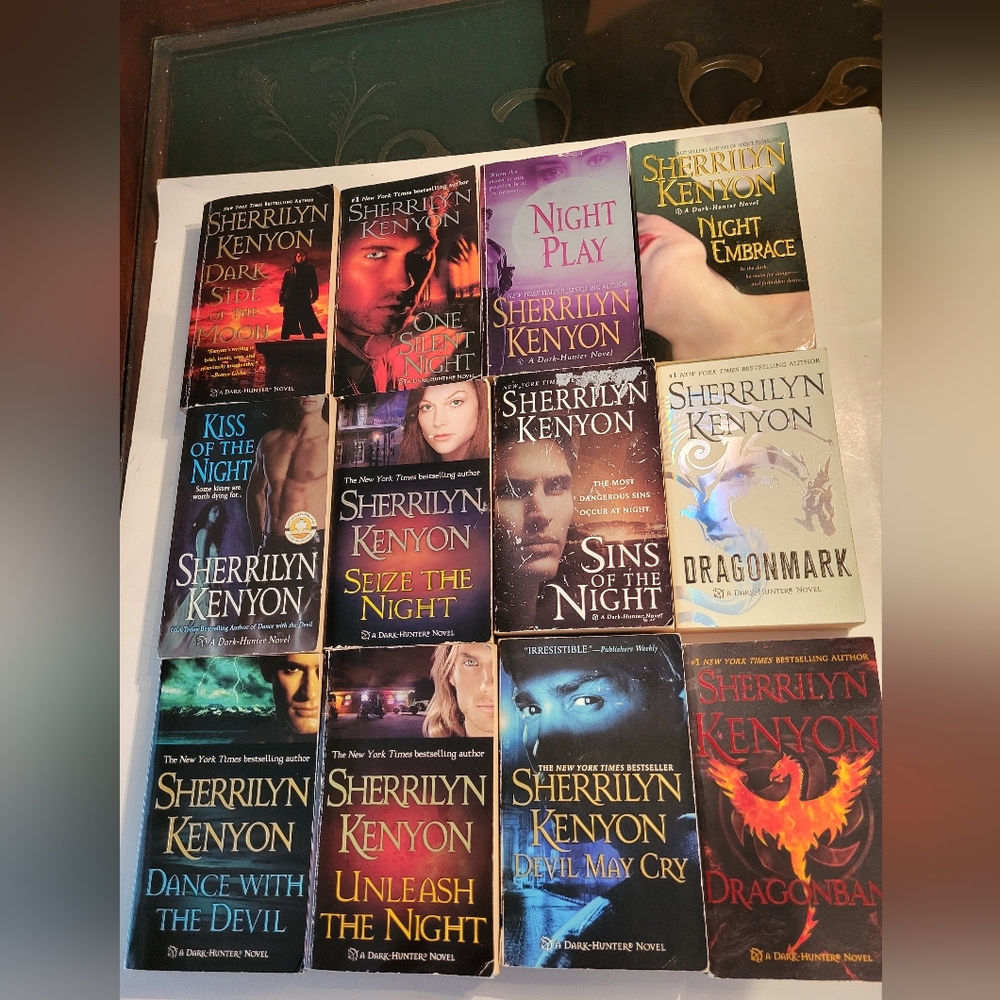 Sherrilyn Kenyon Dark Hunter Series Lot Of 12 Paranormal Fantasy Urban Romance